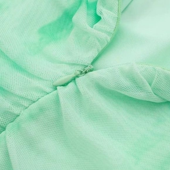 NWT Zara Printed Tulle Dress, Size XXL - Picture 11 of 13